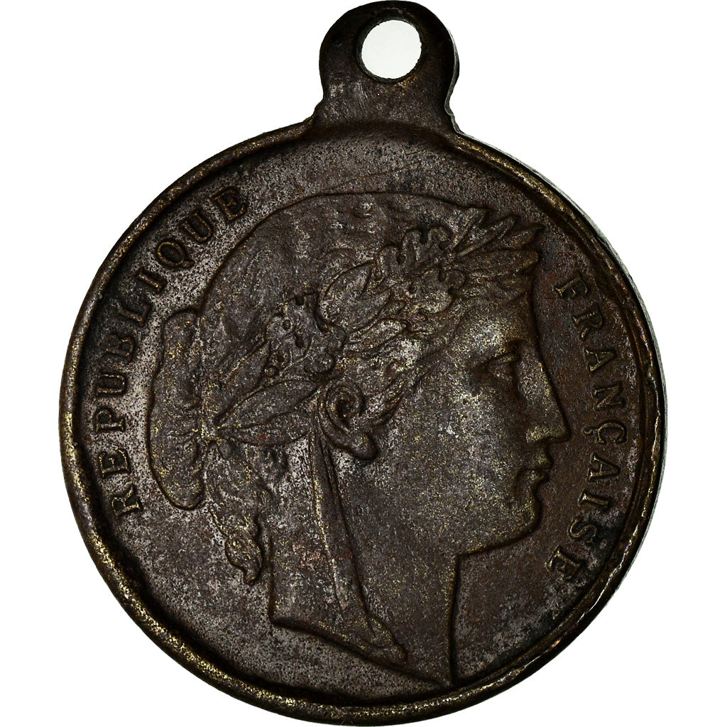 Frankrijk, Medaille, Souvenir des Grandes Fêtes, Politics, Society, War, 1880