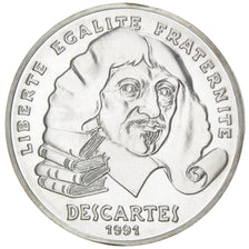 FRANCE, 100 Francs, 1991, MS(65-70), Silver, Gadoury #906, 14.99