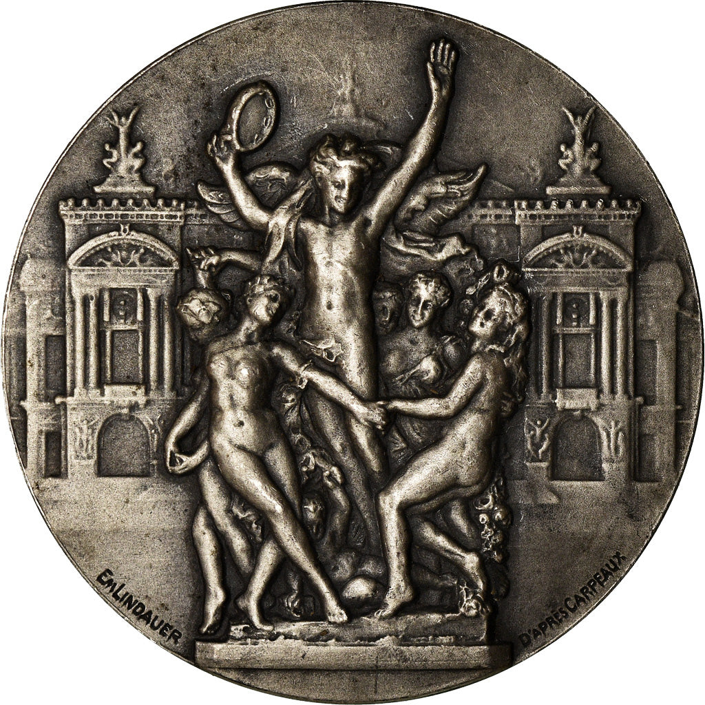 France, Medal, Cinquantième Bal de l'Ecole Polytechnique, 1933, Lindauer