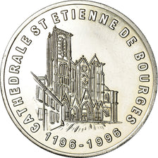 France, Token, 20 Euro, Printemps de Bourges, 1996, MS(60-62), Silver