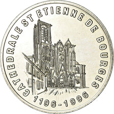 France, Token, 30 Euro, Bourges, 1996, MS(64), Silver