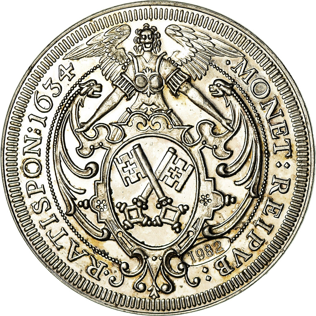 Germany, Token, Big Bank für Gemeinwirtschaft, 1982, MS(63), Silver