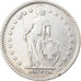 Coin, Switzerland, 2 Francs, 1921, Bern, EF(40-45), Silver, KM:21