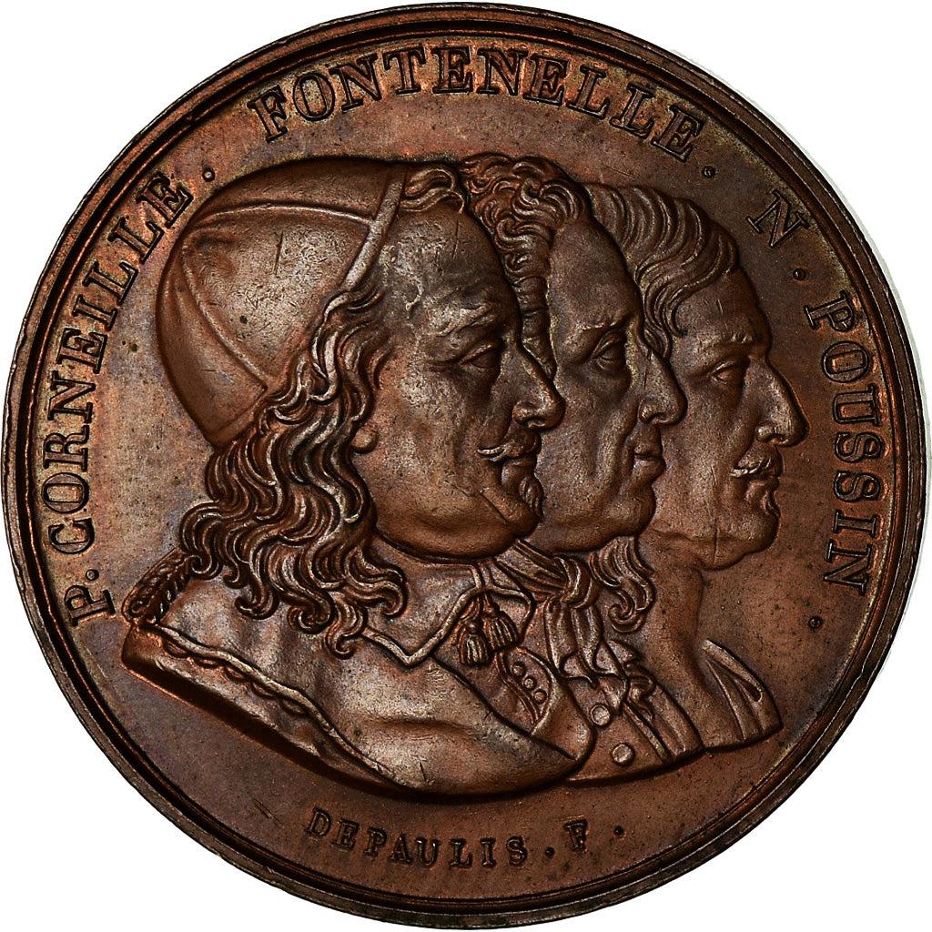 Frankreich, Medaille, Académie Royale des Sciences et des Lettres de Rouen