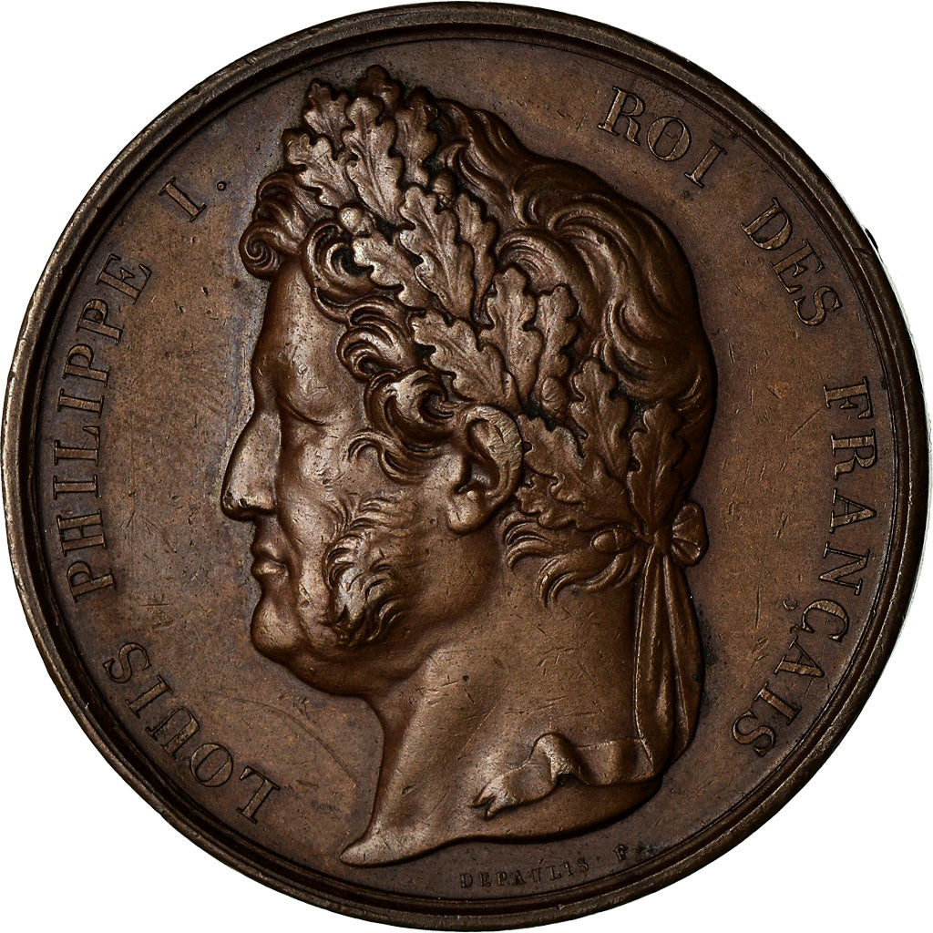 Frankrijk, Medaille, Louis-Philippe Ier, History, Depaulis, PR+, Koper