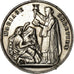Francia, medalla, Religion, Mariage Chrétien, EBC, Plata