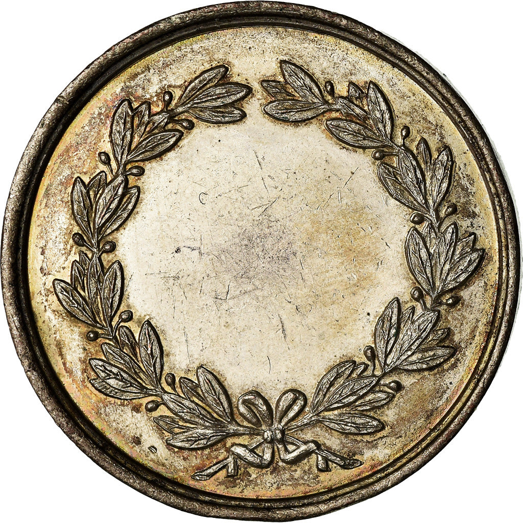 Frankrijk, Medaille, Pensionnat Saint-Louis, Saint-Etienne, ZF, Verzilverd koper