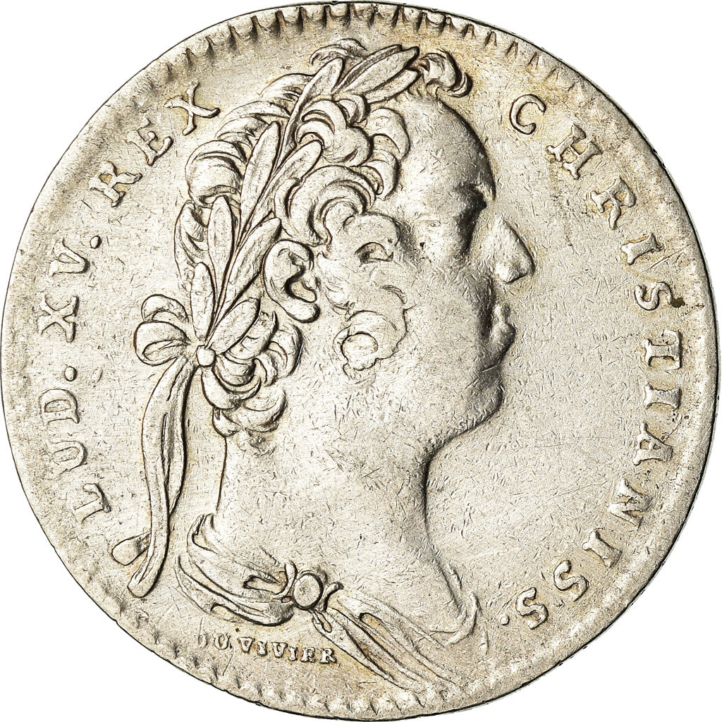 Francia, Token, Louis XV, Etats de Bretagne, Rennes, History, 1734, Duvivier