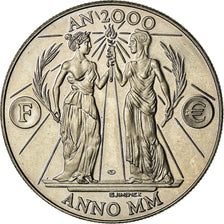 France, Medal, Europa, Passage à l'An 2000, 2000, Jimenez, MS(63)
