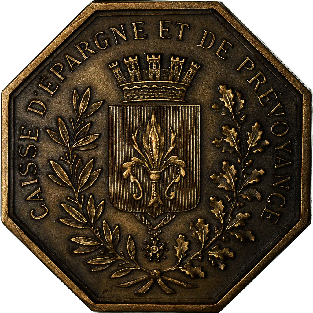 France, Jeton, Caisse d'épargne et de prévoyance de Lille, SPL, Bronze