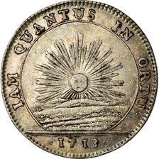 Frankrijk, Token, Louis XIV, Etats de Bourgogne, History, 1713, ZF+, Zilver