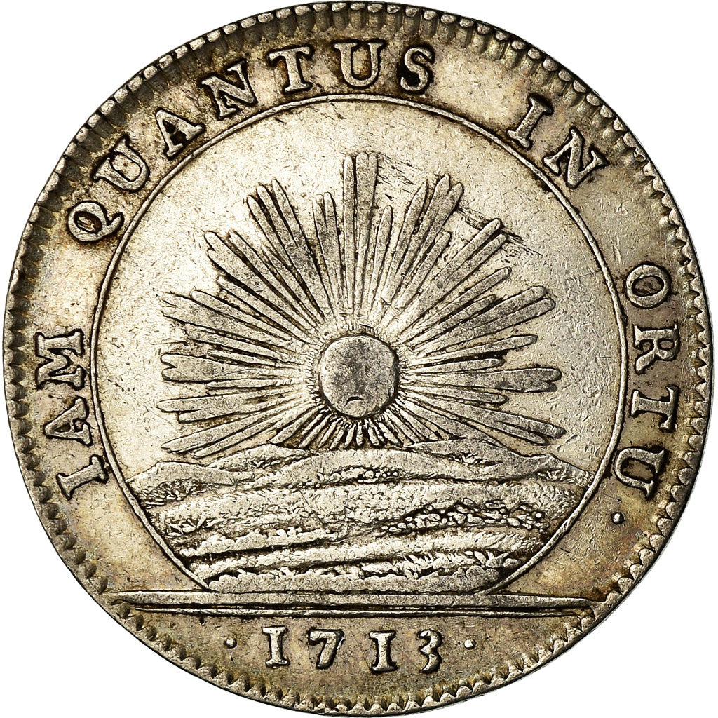 Frankrijk, Token, Louis XIV, Etats de Bourgogne, History, 1713, ZF+, Zilver