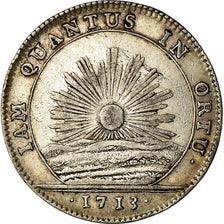 Frankrijk, Token, Louis XIV, Etats de Bourgogne, History, 1713, ZF+, Zilver