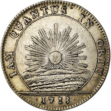 Frankrijk, Token, Louis XIV, Etats de Bourgogne, History, 1713, ZF+, Zilver