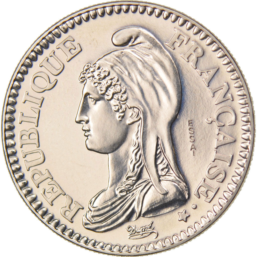 FRANCE, 1 Franc, 1992, MS(65-70), Nickel, Gadoury #478, 6.01