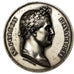 France, Medal, Napoléon Bonaparte, Bataille de Waterloo, 1969, Rogat, Restrike