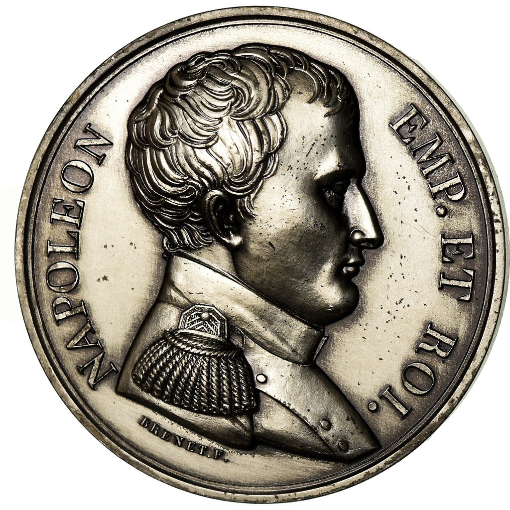 France, Medal, Napoléon Ier, Cents Jours, Reddition, 1969, Brenet, Restrike