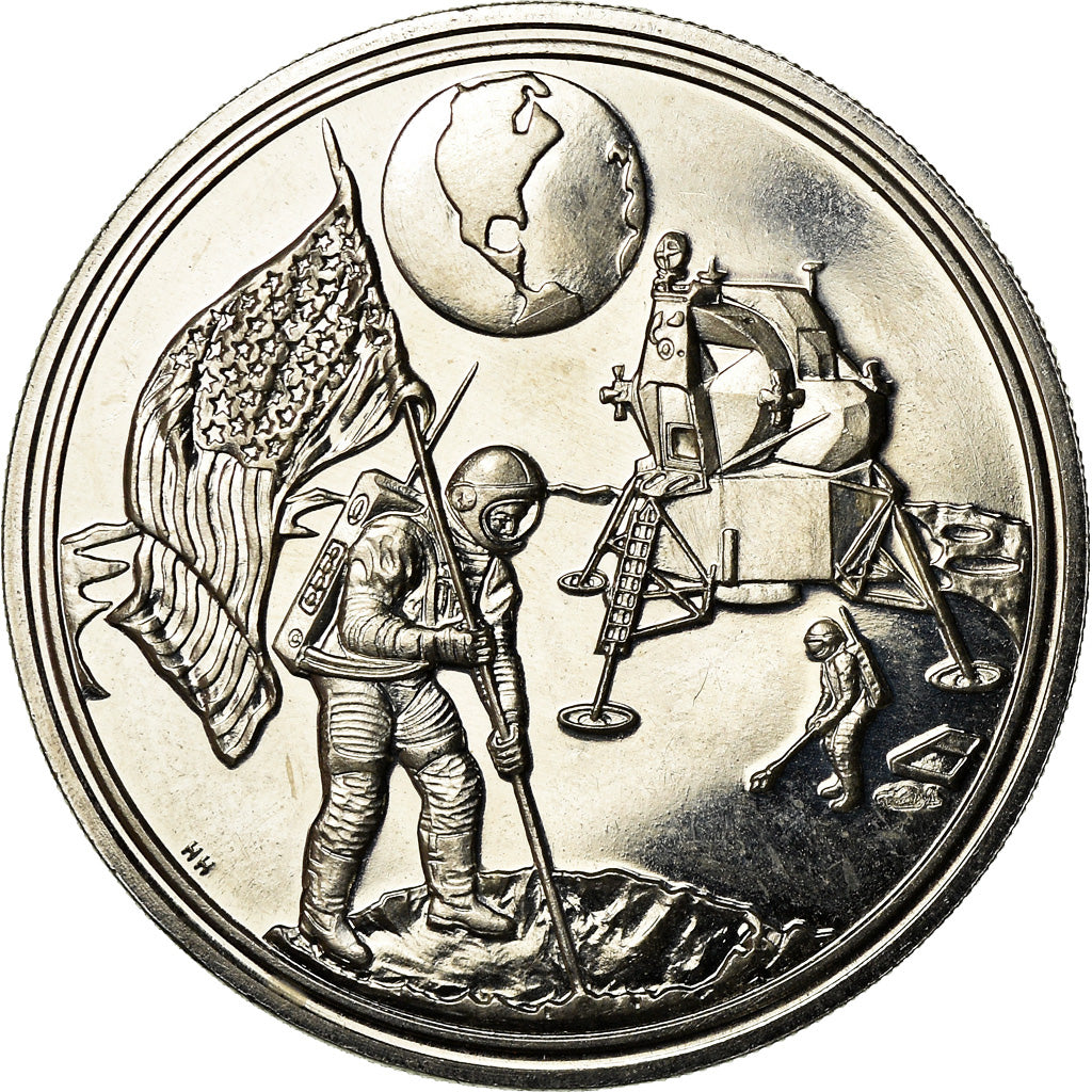 Stany Zjednoczone Ameryki, Medal, Landing on the Moon, N.Amstrong, Nauka i