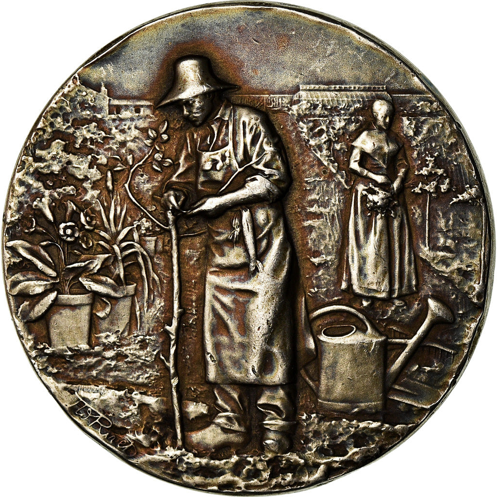 France, Médaille, Comice Agricole de l'Arrondissement de Vervins, Aisne, Rivet