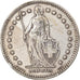 Coin, Switzerland, 2 Francs, 1931, Bern, EF(40-45), Silver, KM:21