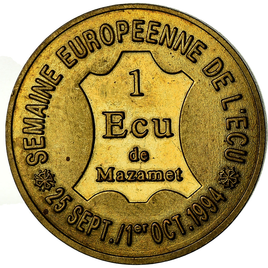 Frankrijk, Medaille, 1 Ecu de Mazamet, 1994, UNC-, Koper