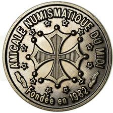 France, Medal, 2.5 Ecu de Mazamet, 1994, MS(63), Nickel