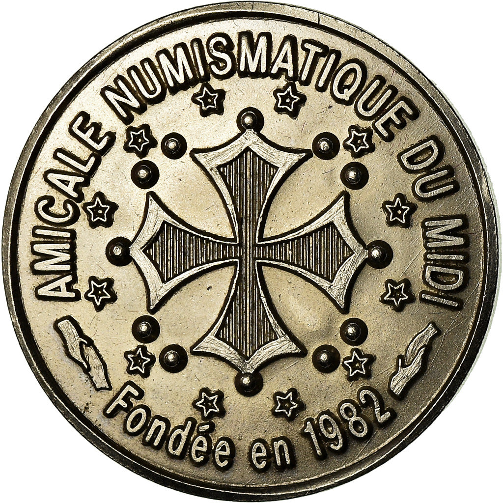 Frankrijk, Medaille, 1.5 Ecu de Beaumont du Périgord, 1995, UNC-, Nickel