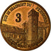 Frankrijk, Medaille, Euros des Villes, 3 Ecu de Beaumont du Périgord, 1995