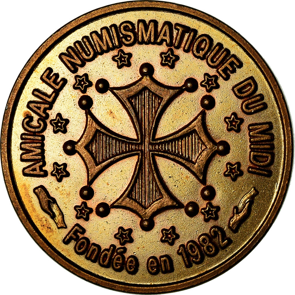 Frankrijk, Medaille, Euros des Villes, 3 Ecu de Beaumont du Périgord, 1995