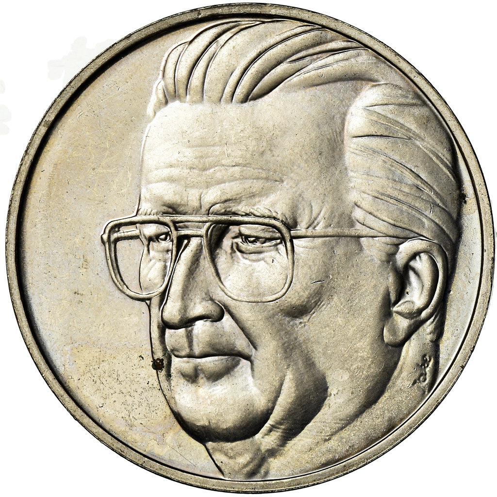 Belgium, 5 Euro, 1996, MS(63), Copper-nickel