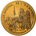 France, Medal, 1 Ecu d'Amiens, Cathédrale, 1994, MS(64), Copper