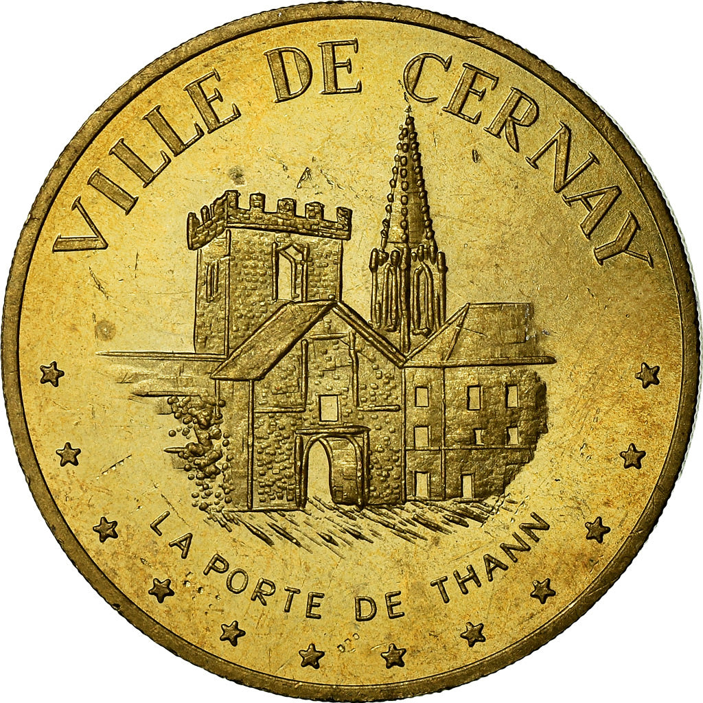 Frankrijk, Medaille, Euros des Villes, 1 Ecu de Cernay, 1995, UNC-