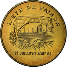 França, Medal, Euros des Villes, Ecu de Vaison la Romaine, 1994, MS(63)