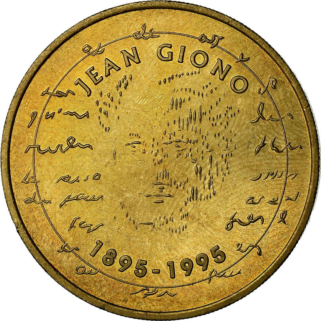 France, Medal, Euros des Villes, 1 Ecu de Manosque, 1995, MS(63)