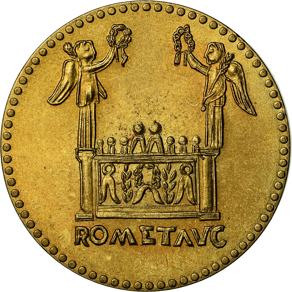 France, Médaille, Euros des Villes, Ecu de Lyon Eurocité, 1993, SPL+