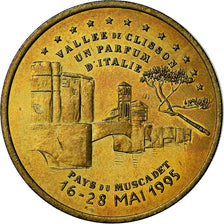 France, Medal, Euros des Villes, 2 Ecus de Clisson, 1995, MS(63)