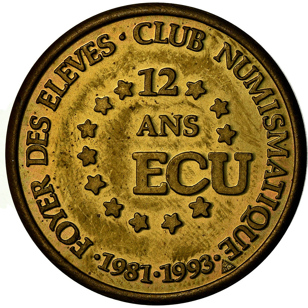 Frankrijk, Token, Ecu, Collège Ch.Rieu, Saint-Martin de Crau, 1993, PR