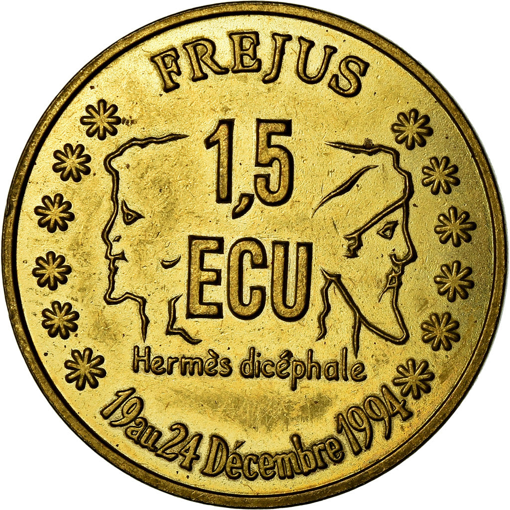 Frankrijk, Token, Euros des Villes, 1.5 Ecu de Fréjus, 1994, UNC-