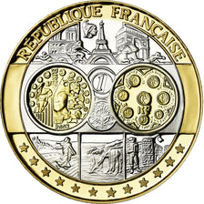 France, Medal, Europe, République Française, MS(65-70), Silver