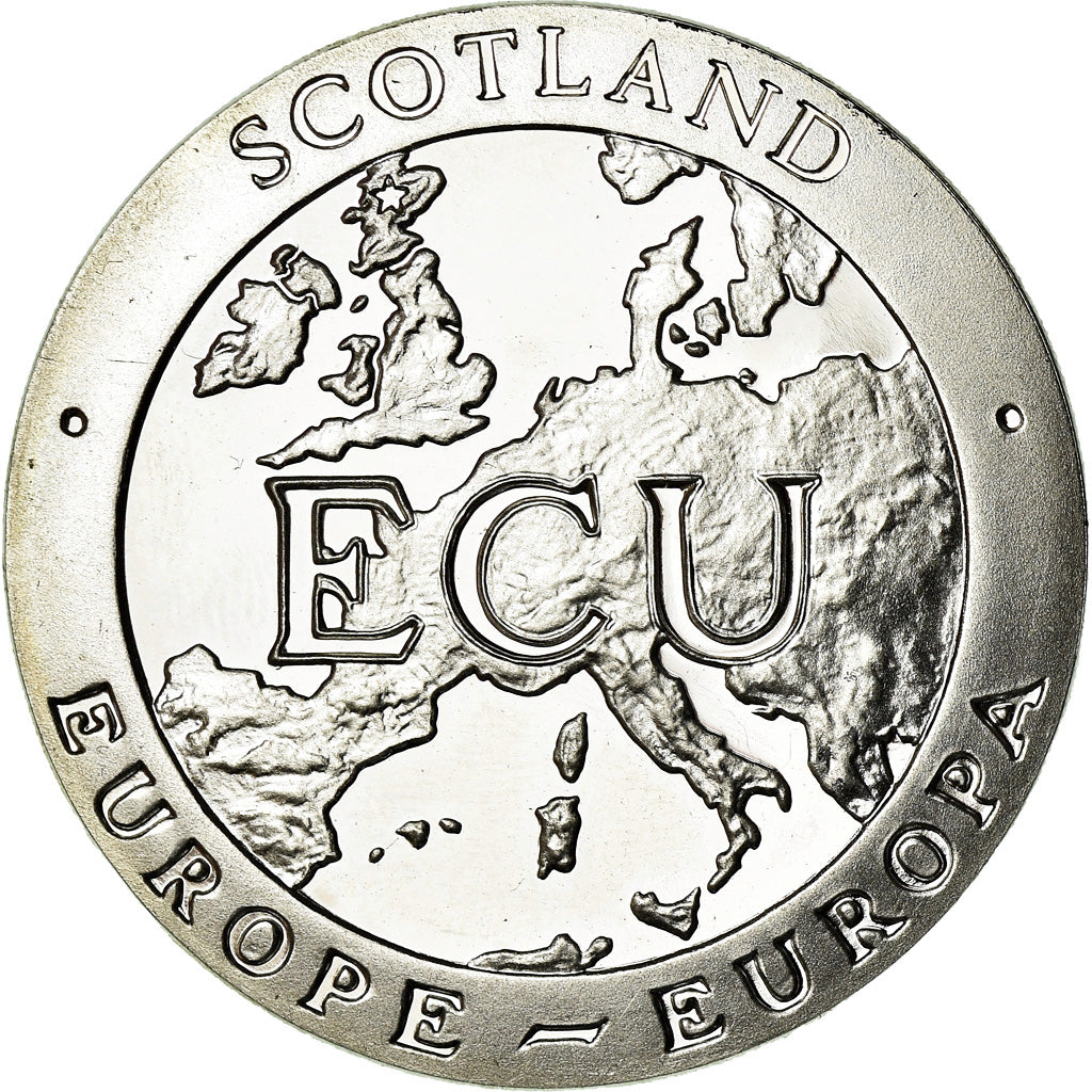 Szkocja, Token, Ecu, MS(65-70), Miedź-Nikiel
