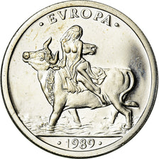 Spain, Token, Ecu Europa, 1989, MS(65-70), Copper-nickel