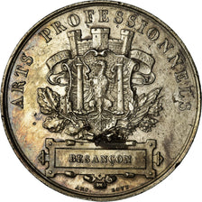 France, Medal, Arts Professionnels, Besançon, Bovy, MS(60-62), Silver