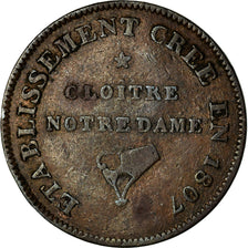 France, Token, Corporations, Eau Filtrée, Cloitre Notre-Dame, 1809, EF(40-45)