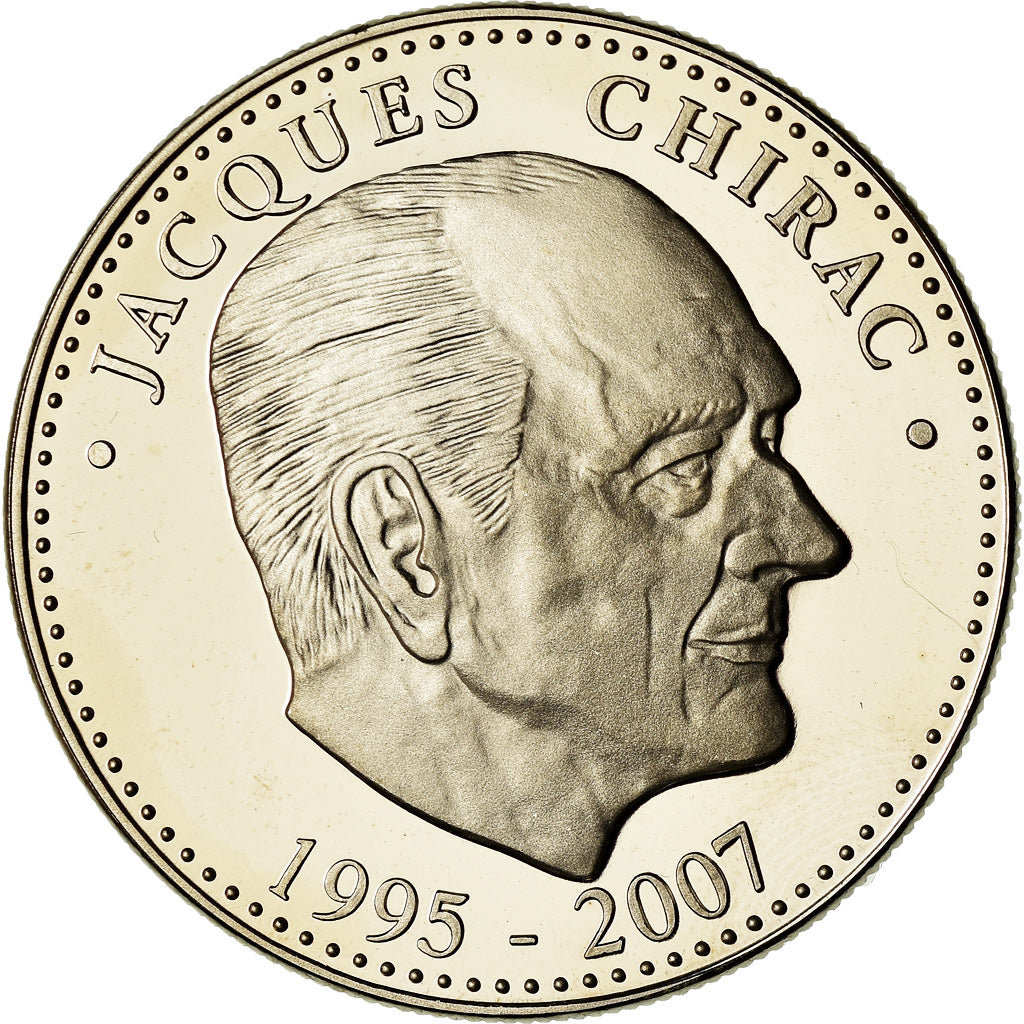 France, Médaille, Les Présidents de la République, Jacques Chirac, FDC