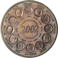 França, Medal, L'Europe, Naissance de l'Euro Fiduciaire, Políticas, Sociedade