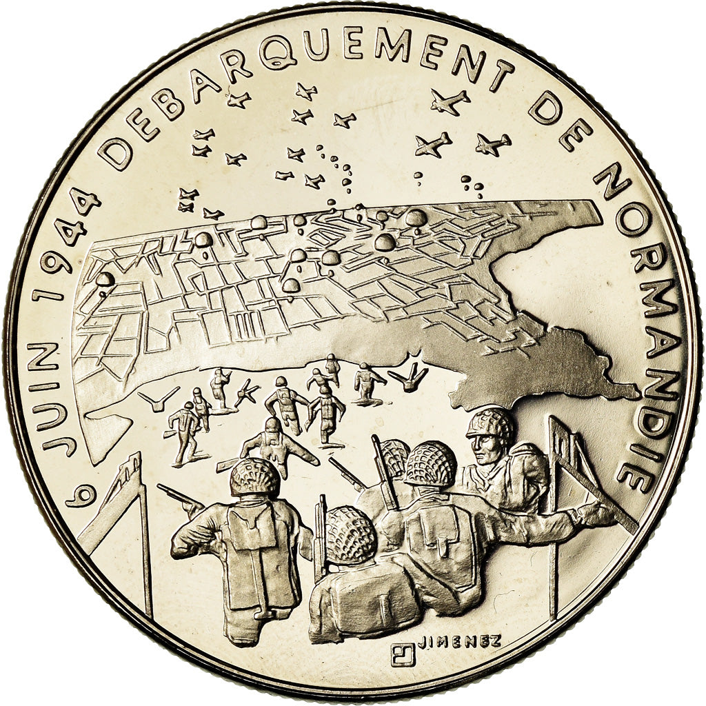 Frankrijk, Medaille, 1939-1945, Débarquement de Normandie, Politics, Society