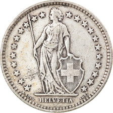 Coin, Switzerland, 2 Francs, 1939, Bern, EF(40-45), Silver, KM:21