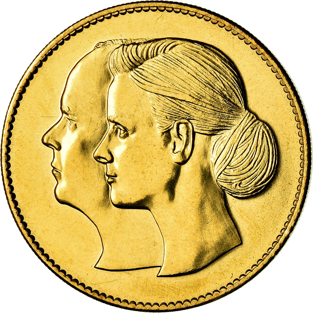 Monaco, Token, Mariage Princier, Albert et Charlène, 2011, MS(65-70), Pokryte