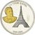 Frankrijk, Medaille, Les Joyaux de Paris, La Tour Eiffel, 2014, FDC, Zilver