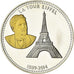 Frankrijk, Medaille, Les Joyaux de Paris, La Tour Eiffel, 2014, FDC, Zilver